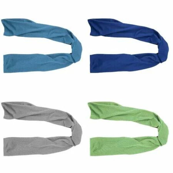 4 Pack Cooling Towel,Ice Towel,Microfiber,Soft Breathable Chilly Towel Stay Cool for Yoga,Sport,Gym,Workout,Camping,Fitness,Running (40In x 12In)