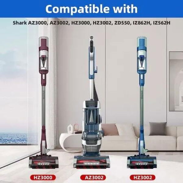 4-Pack Odor Neutralizing Cartridges Replacement Compatible with Shark HZ3000 Vacuum Cleaner