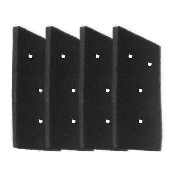 4 Pcs Dryer Filters for Bauknecht Privileg Whirlpool HX 481010716911 Heat Pump Dryers, Condensing Dryer Sponge Filter Pad 4Holes, 230 x 115 x 14MM