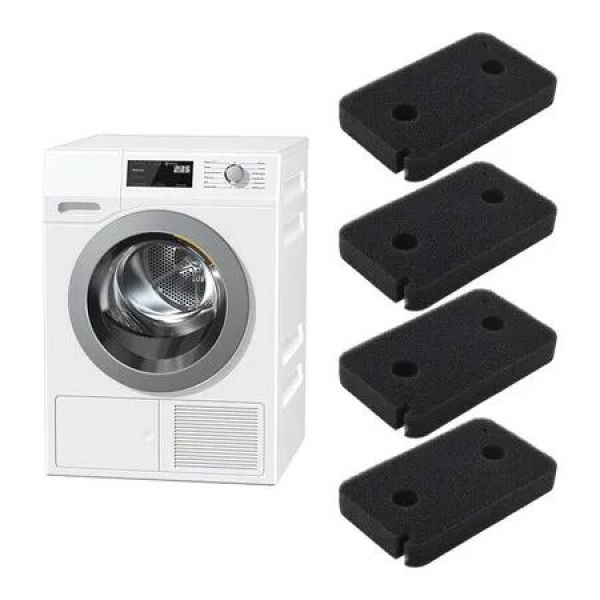 4 Pcs Sponge Foam Filter Tumble Dryer Foam Filter Compatible with Miele 9499230 Edition 111 T8860WP T8861WP T8873WP T8861WP Heat Pump Dryer Dryer