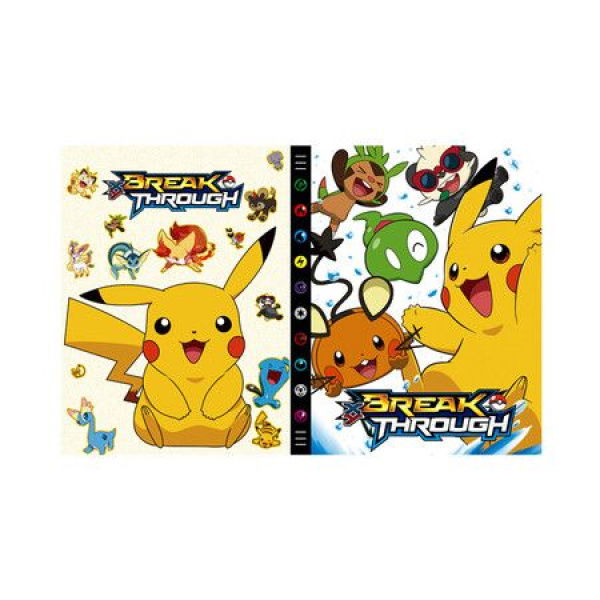 432 Cards Pokemon Album Book Collection Holder Pocket AnimeBinder Folder Gift For Kids 47X31CM