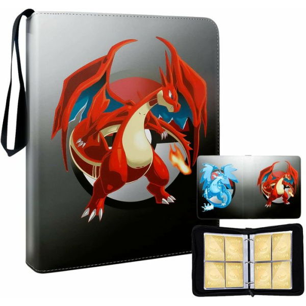 440cards Sport Pokemon Cards PU Leather Album Book Cartoon Anime Game Card EX GX Collectors Folder Holder 4 Pockets 55 Pages