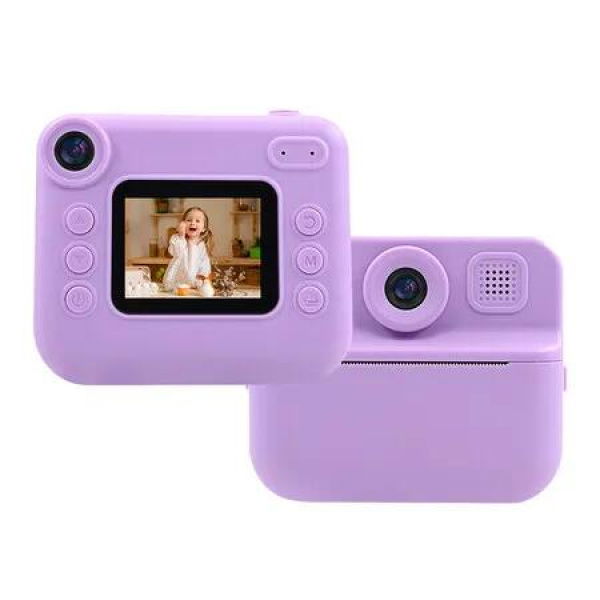 48Mp HD Instant Print Dual Digital Cameras 1300mAh Battery TypeC power 32GB Memory Card Fun Birthday Christmas Gifts Col.Purple