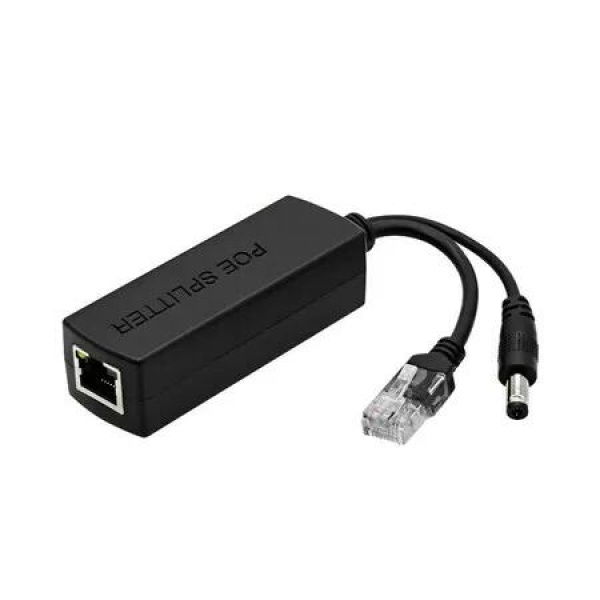48V to 12V Active PoE Splitter Power Over Ethernet 802.3af 5.5x2.1mm PoE Splitter Camera Power Module PoESplitte