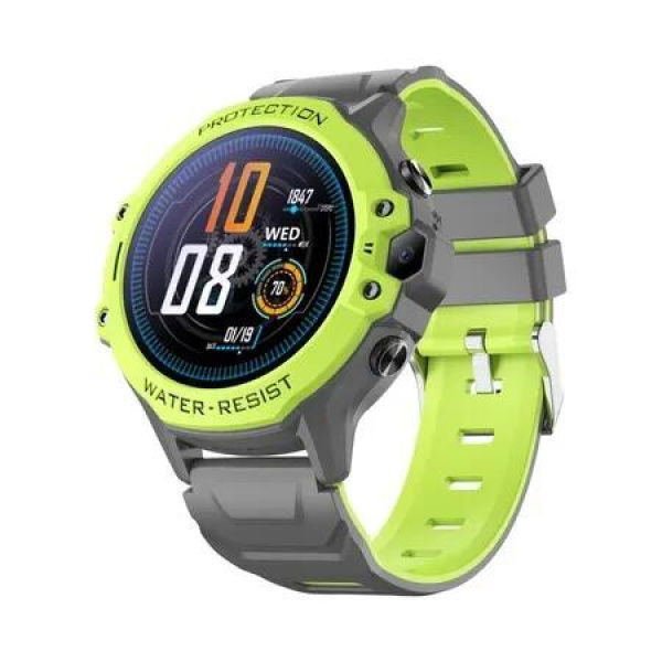 4G Children Kid Smartwatch Video Call SOS Emergency Call GPS Electronic Fence 0.3 Mpix Camera Color Green