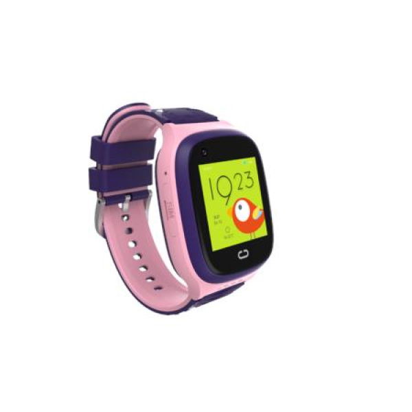 4G Kids Smartwatch Phone SOS Call Video Call Camera GPS Tracker SOS HD Video Call Touch Screen IP67 Waterproof For Christmas Birthday Gifts Col. Pink.