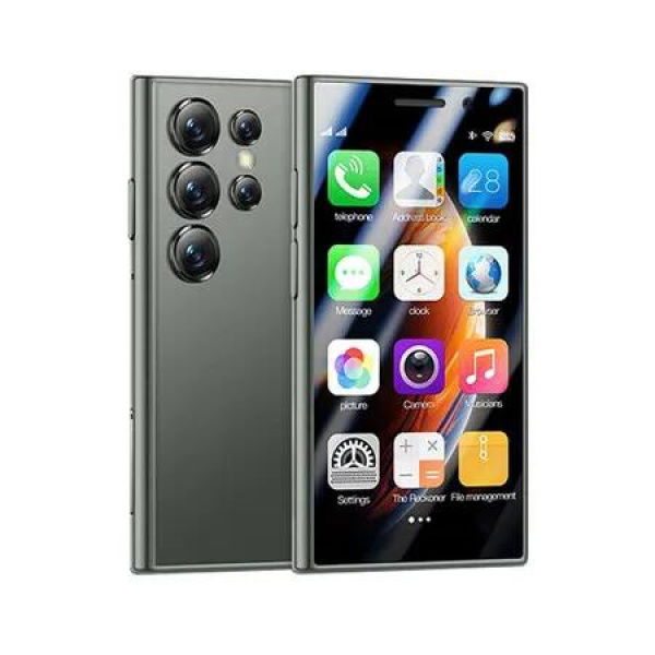 4G Smart Mobile Phone Android 9.0 Mini Cellphone Unlocked Touchscreen 2GB RAM 16GB ROM S23Pro for Student Pocket Girls Gifts Green