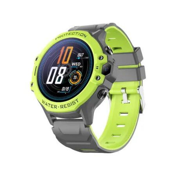 4G Smart Watch for Children, Kids Smartwatch with WiFi, Video Calls, GPS Location, SOS, Camera and Pedometer for Boys Girl, Green