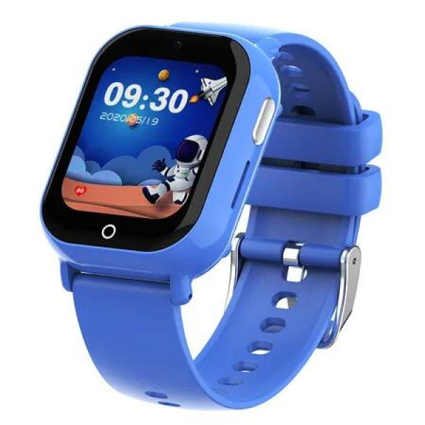 4G Smart Watch Kids LBS GPS Location WIFI 1.52 inch Video Call SOS Child Smartwatch HD Camera Monitor Tracker Photo Viewing Phone Watch Col BLUE