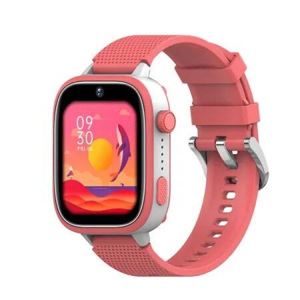 4G Smart Watch Kids LBS GPS Location WIFI Video Call SOS Child Smartwatch HD Camera Monitor Tracker Photo Viewing Phone Watch Col.RED