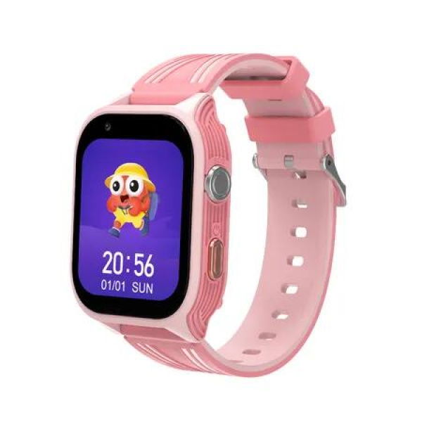 4G Smart Watch Kids Phone Watch Calling SOS Texting WIFI Music Games Camera Alarm Video Calculator Support GPS Boys Girls Pink