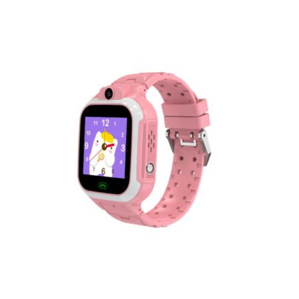 4G Watch Phone Children Kids Smart Watch Dail, Voice Messages & Video Calls, GPS Location, Historical Tracking Camera Pink