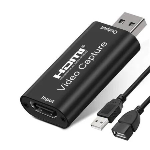 4K HDMI to USB 2.0 Video Capture Card 1080P Cam Link Card Game Capture Card Adapter Screen Record Capture Device