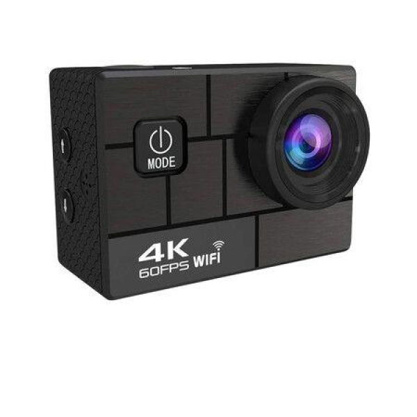 4K Ultra HD 24MP Sports Digital Cam With Waterproof Case And Mount Accessories