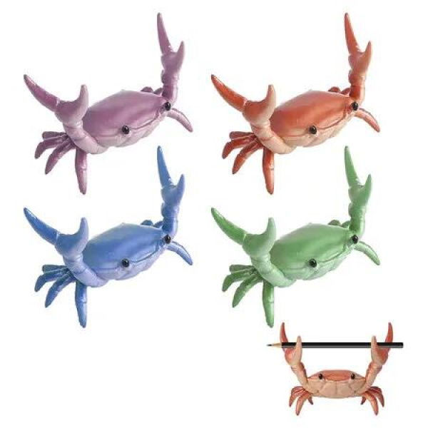 4Pcs Desk Crab Pen Holder, Creative Crab Pen Holder, New Cute Crab Shaped Pen Holders for Office Desks, Shop Windows, Home