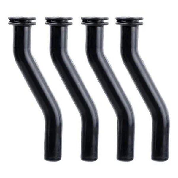 4Pcs Vacuum Hose 596163 Compatible with Briggs and Stratton, John Deere, Craftsman, Replaces 593998 797408, Vacuum Pump Hose For Small Gasoline Engines