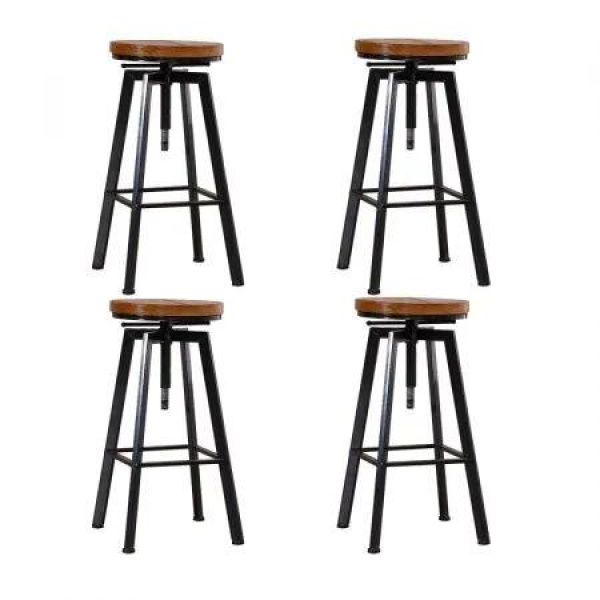 4x Bar Stools Industrial Kitchen