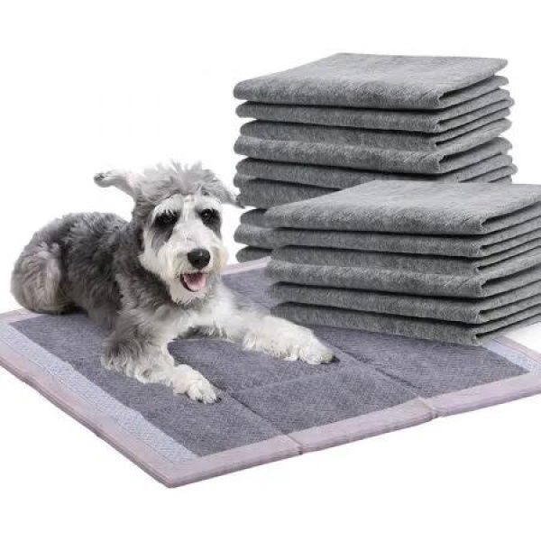 50 Pcs 60x60cm Charcoal Pet Puppy Medium Brown