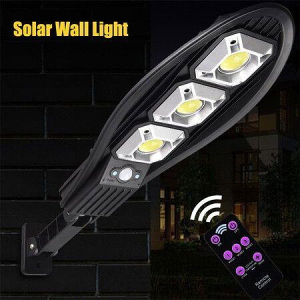 500 Watts Solar LED Outdoor Light Solar Lamp Powered Sunlight Waterproof PIR Motion Sensor Street Light For Garden Decoration