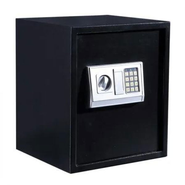 50L Electronic Safe Digital Security Box Home Office Cash Deposit Password