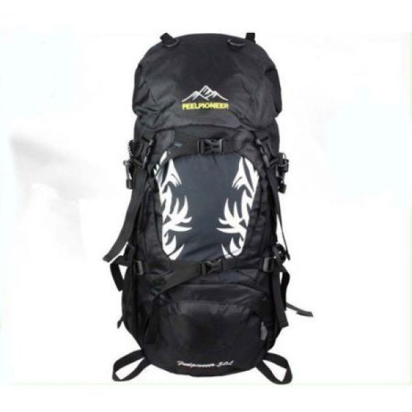 50L Outdoor Backpack Climbing Trekking Bag Travel Rucksack Holiday Bag Black