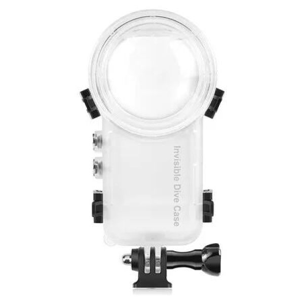 50m/164ft Invisible Dive Case for Insta360 X3 Underwater Waterproof Housing Cover Protective PC Sealed Shell Photography Housings