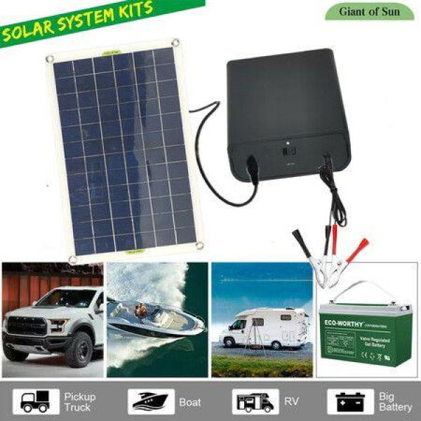 50W DC12V Solar Panel Water Pump Kit Silicone Plastic Solar Pond Pump For Garden