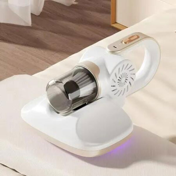 5in1 Cordless Mattress Bed Deep Vaccum Cleaner UV-C Light Ultrasonic 11000pa 80000/min 260ml Capacity Strong Suction Mite Remover Dust Pet Hair Removal