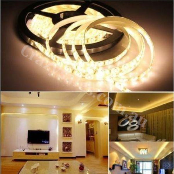 5M Non-Waterproof 300Leds 5630 Warm White Super Bright LED Strip Light