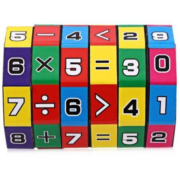 6-layer 7.2 Cm Height Puzzle Cube Children Education Learning Math Toy For Children.