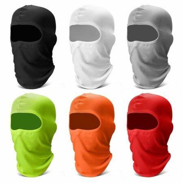 6 Pack Balaclava Ski Face MaskCooling Neck Gaiter Full Head Mask Face Cover