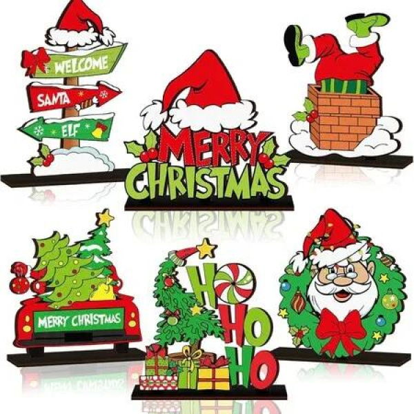 6 Piece Grinch Christmas Table Decoration Ideal For Christmas Table Decorations And Festive Events