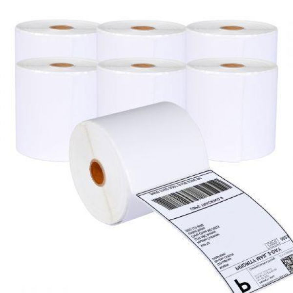 6 Rolls Direct Thermal Labels Barcode 101x152 Fastway EParcel Startrack Zebra