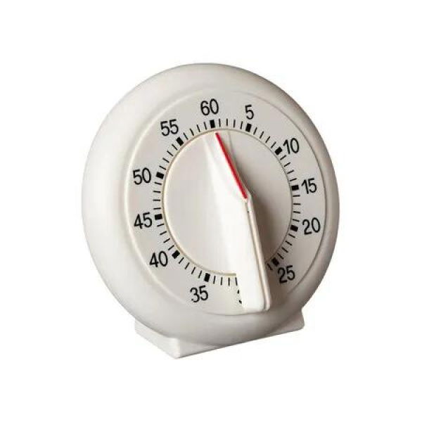 60 Minute Kitchen Timer With Long Ring 9cm Easy To Read Operate