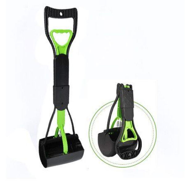 Please Correct Grammar And Spelling Without Comment Or Explanation: 60cm Large Pooper Scooper For Dog - Long Handle Dog Poop Scooper For Grass Dirt Gravel (Green)