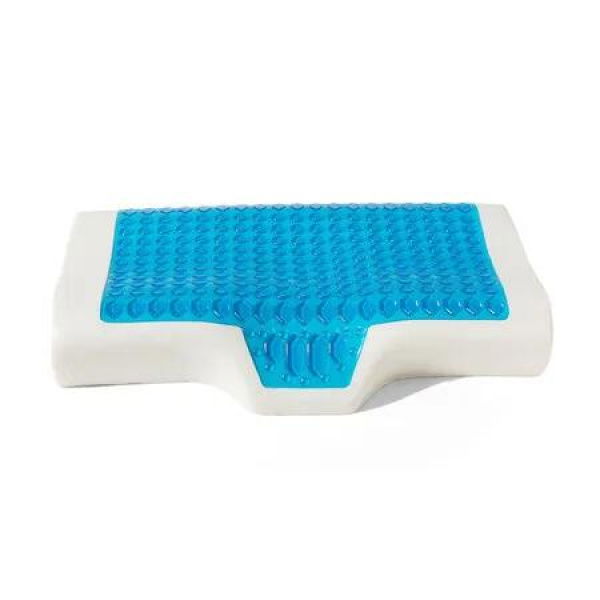 60x40cm Cooling Gel Pillow Memory Foam Summer Chill Orthopedic Memory Foam Pillow for Side Back Sleeper