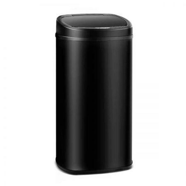 68L Motion Sensor Bin - Black