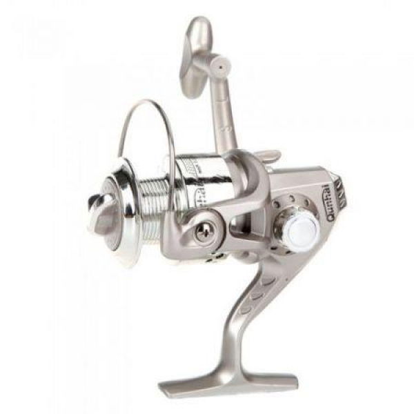 6BB Ball Bearings Left/Right Interchangeable Collapsible Handle Fishing Spinning Reel SG3000 5.1:1 Silver.