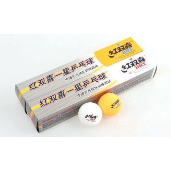 6PCS 40MM DHS 3 Stars Table Tennis Training Ping Pong Ball