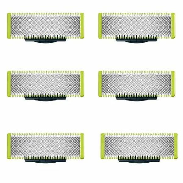 6PCS Replacement Blades Compatible with Philips Norelco One 1 Blade,Replacement Heads