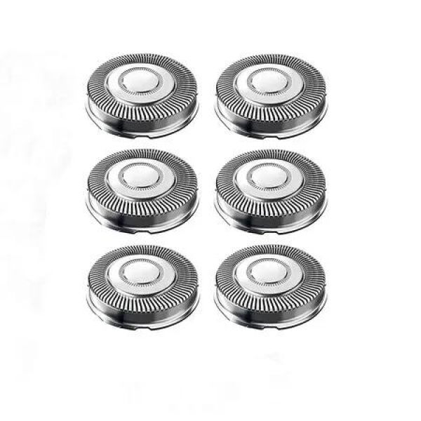 6Pcs SH71 Replacement Shaving Heads for Philips Norelco Shaver Series 7000 and Angular Shaped Series 5000, SH71/52