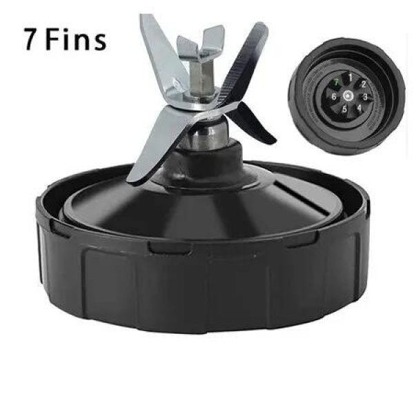 7 Fins Blender Blade Compatible with Ninja BN401 BN751 BN801 BL480-30, Ninja Blender Replacement Parts for Auto iQ BL682-30 BL642-30 BL687CO-30