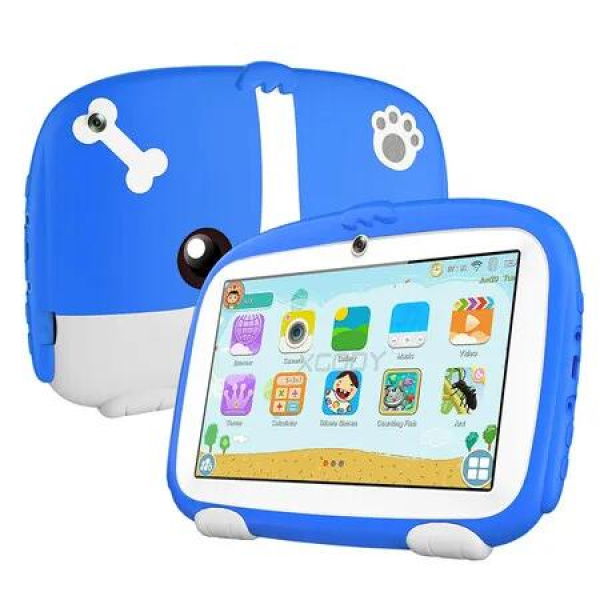 7 Inch Kids Tablet, Android Tablets with 3GB RAM 32GB ROM, WiFi,Dual Camera, Educationl, Games, Parental Control, Kids Software Pre-Installed(Blue)