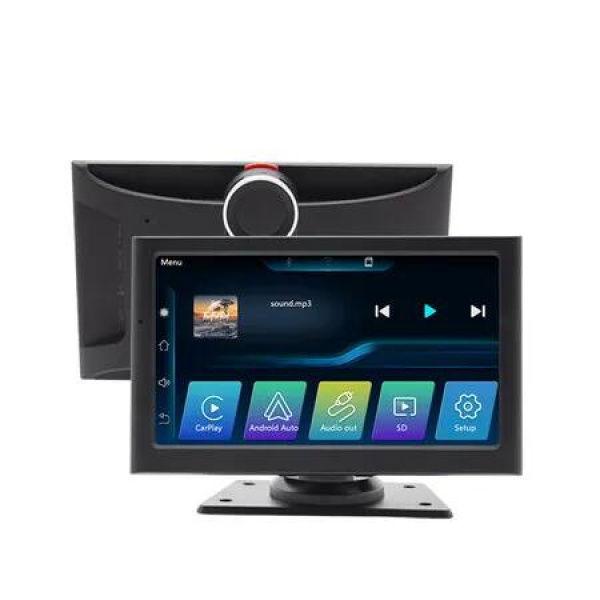 7 Inch Portable CarPlay Smart Screen Wireless CarPlay Android Auto Dashboard