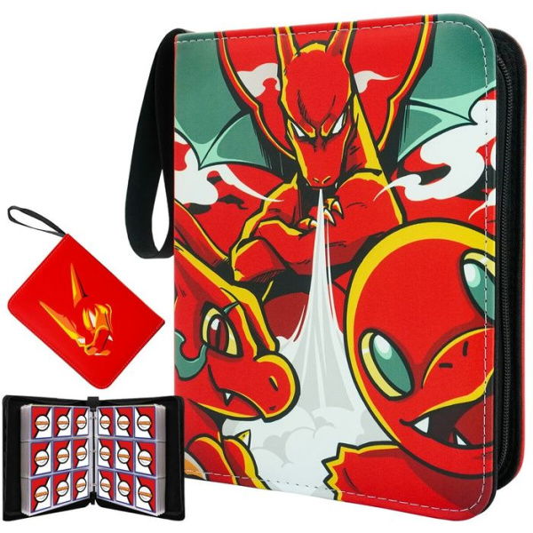 720cards Trading Card Binder Yugioh Cards Pokemon TCG Card Album Book Cartoon Anime Game Card EX GX Collectors Folder Holder Gift 9 Pockets 40 Pages