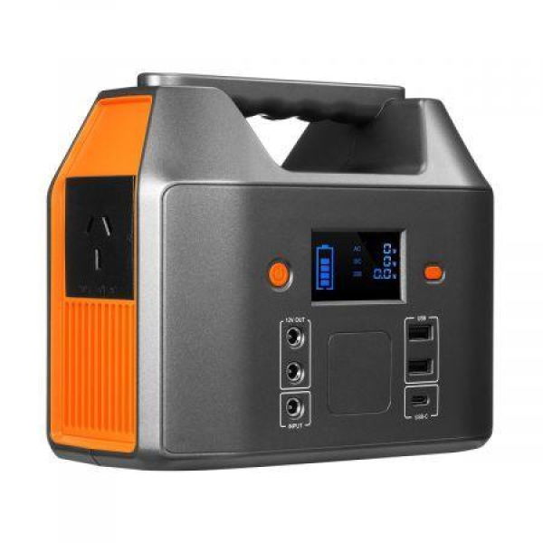 72800mAh Portable Solar Generator Power Station With LED Light & USB/DC/AC Ports Charging A Lot Of Products.