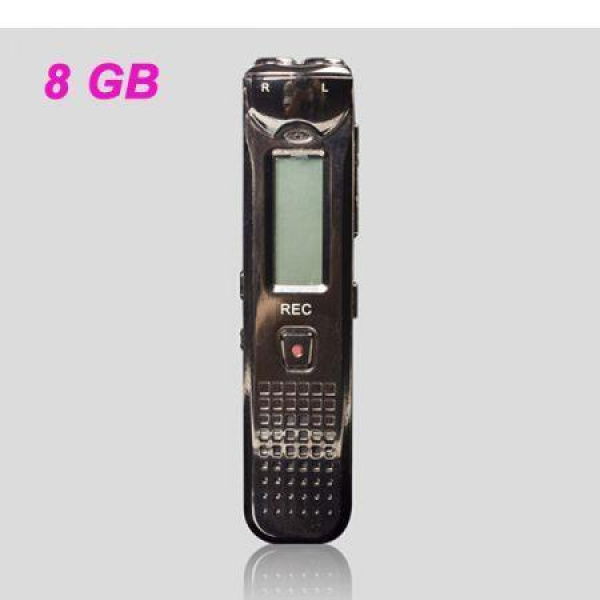 808 Digital Voice Recorder Dictaphone Phone Record MP3 - Brown (8GB)