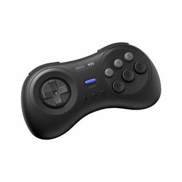 8BitDo M30 Bluetooth Controller For Switch Windows And Android. 6-Button Layout For SEGAs Classic Games (Black).