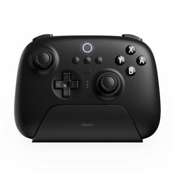 8Bitdo Ultimate Bluetooth Controller with Charging Dock, Wireless Pro Controller with Hall Effect Sensing Joystick, Black