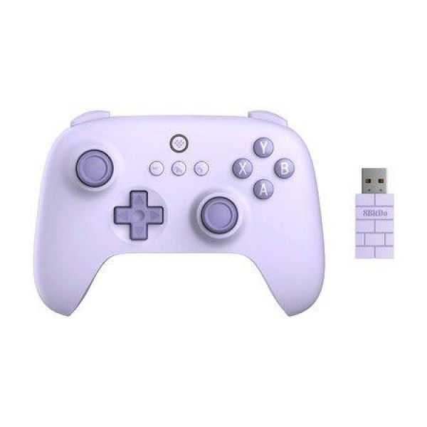 8BitDo Ultimate C 2.4G Wireless Controller For Windows PC Android Steam Deck And Raspberry Pi (Lilac Purple)